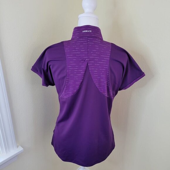 Cutter & Buck Drytec UPF 50+ Short Sleeve Elite Contour Mock Jersey Shirt Size M - Picture 4 of 13